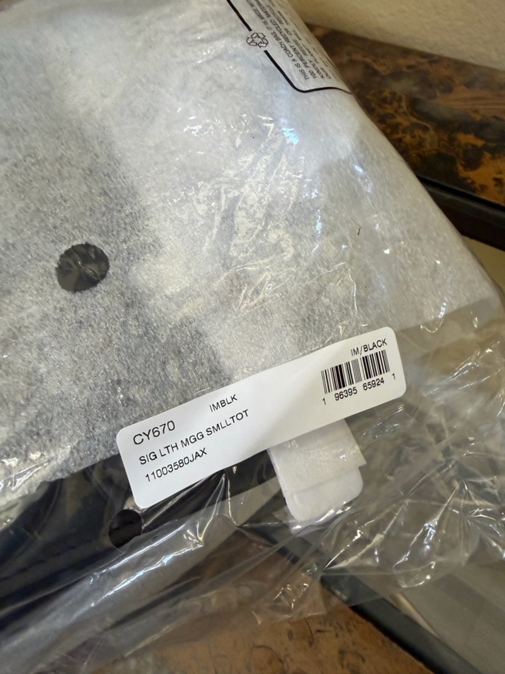 Coach Maggie Small Black Embossed Leather Satchel with Gold Logo - Picture 9 of 9